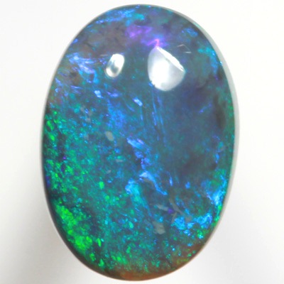 SOLID BLACK OPAL Bright ocean colours, tropical turquoise and ocean blue